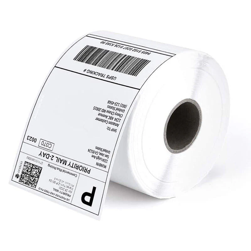 100x150 mm 4x6" Shipping Direct Thermal Barcode Label Sticker (DT)