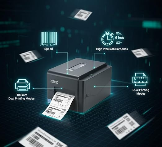 TSC TE244 Desktop Thermal Transfer Barcode Printer image 5