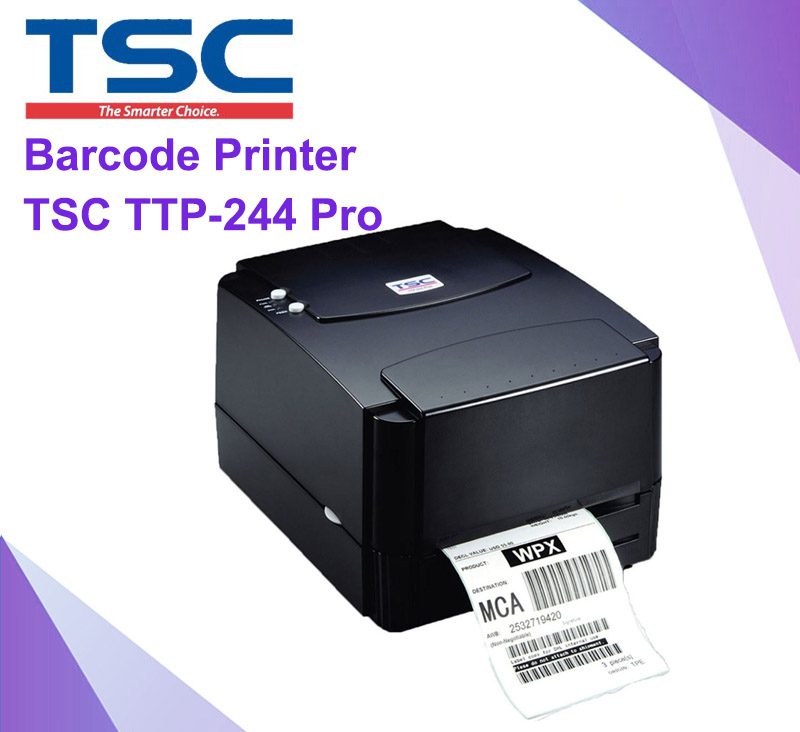 TSC TTP 244 PRO Thermal Transfer or Direct Label Printer | 4 inch | 203 dpi |