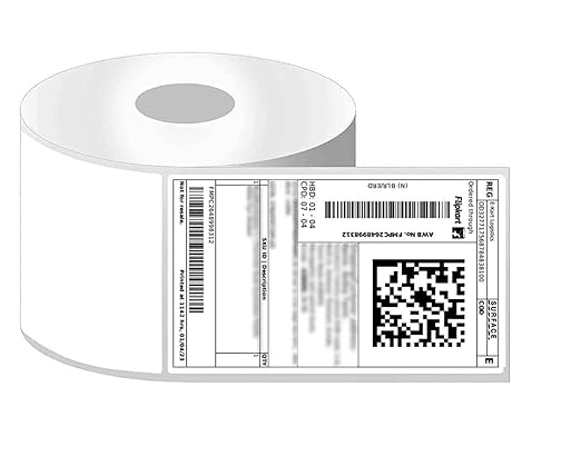 75x125 mm Barcode Label Stickers Direct Thermal (DT) image 3